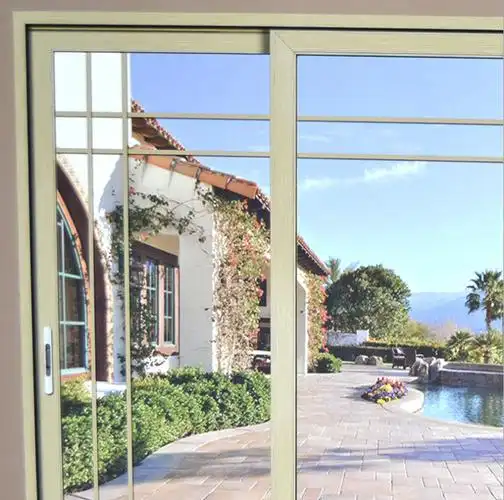 香槟色银狐推拉门