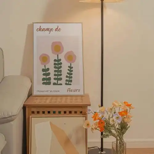 北欧ins风小清新花卉