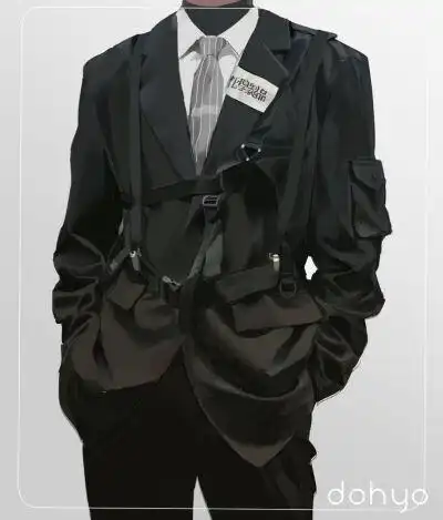 少年绘图# 西装画师:twi@dohyo123123