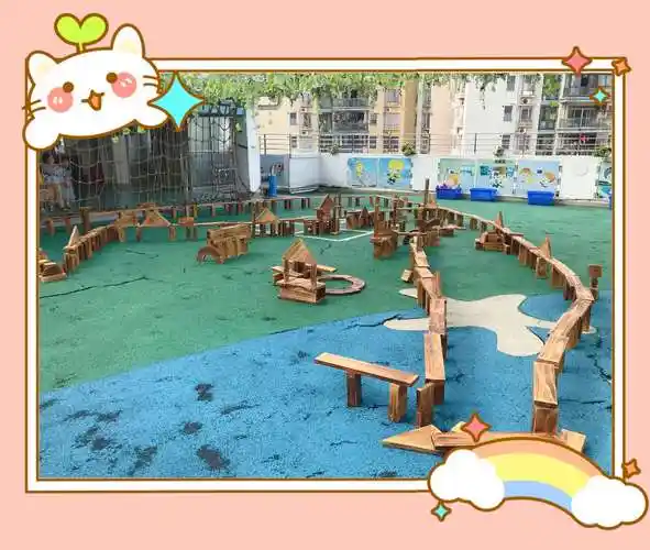 大d班"小积木大世界"之环形马路篇