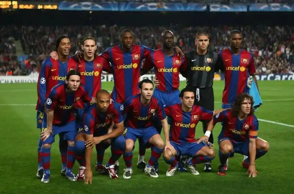 我的宇宙队也已经消失了,msn也消失了,可能巴萨出来了一个球 - 抖音