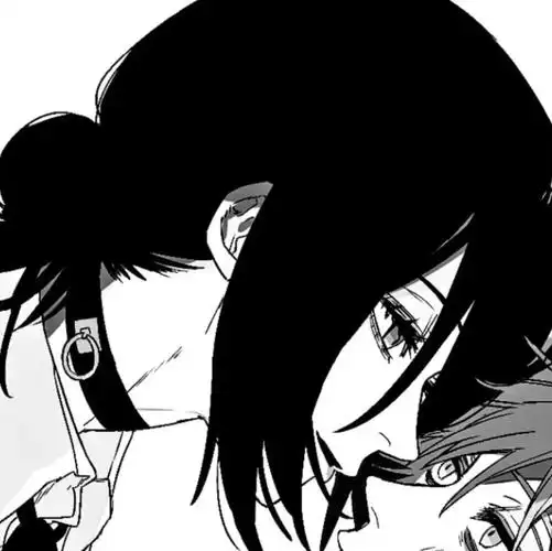 黑白漫画情头 电锯人 蕾塞&电次 "要一起逃走吗"