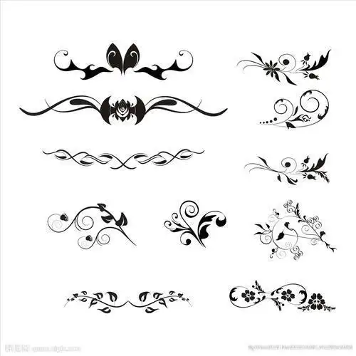 花边图案设计可爱简笔画 简笔画图片大全-蒲城教育文学网