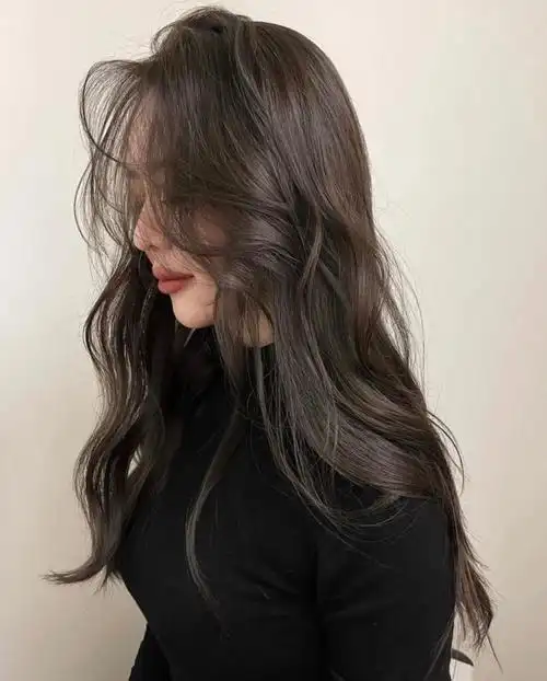 "暗色系"染发也太美了吧!低调奢华有内涵插图19