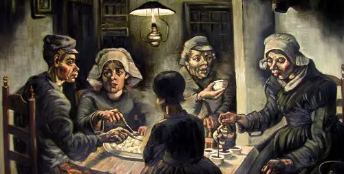 名作《吃马铃薯的人》