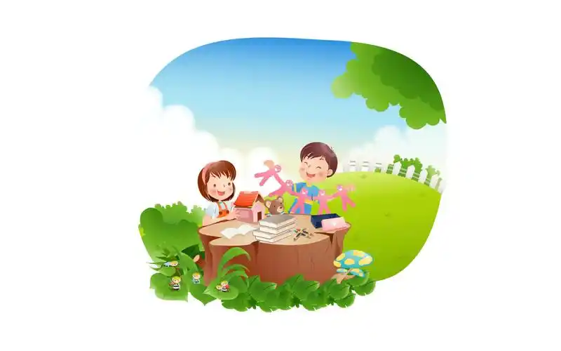 六一儿童节插画电脑壁纸(2)