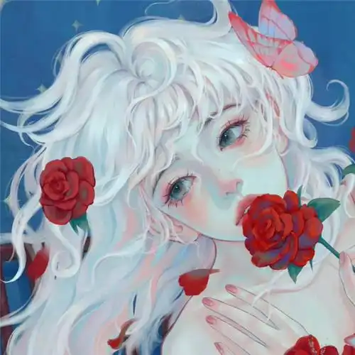 超好看的气质女生手绘头像 值得收藏分享_女生动漫头像_头像屋