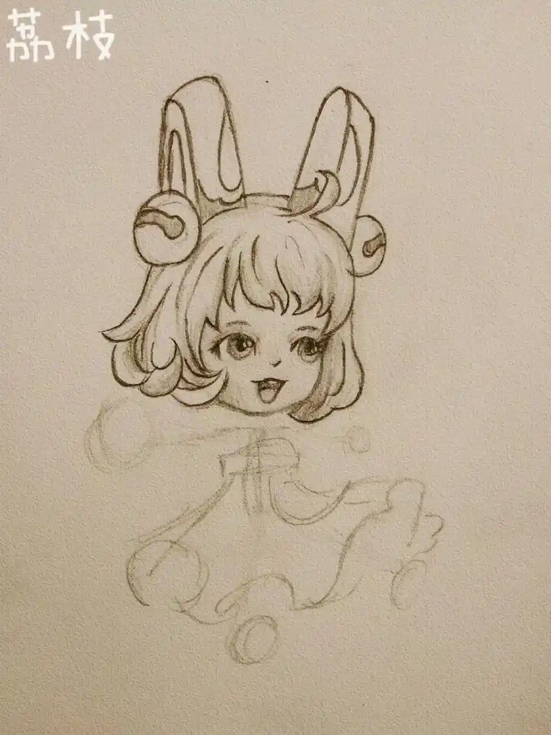 浅画一下蔡文姬吧7815 #画画日常 #画王者荣耀人物 #接稿  - 抖音