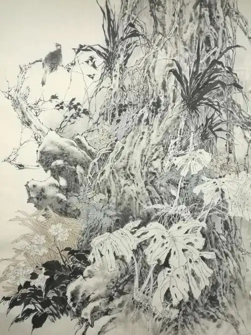 其它 金宏花鸟画作品 写美篇入选"金城流韵--21世纪新丝绸之路"全国