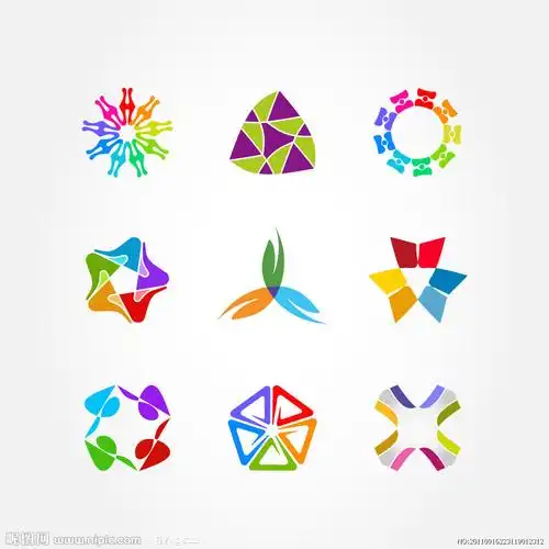 炫彩logo标志设计图片