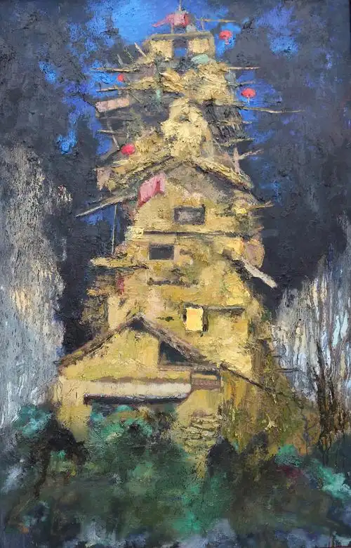 《巢》大学毕业创作油画|纯艺术|绘画|志轩 - 原创作品 - 站酷 (zcool