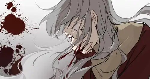 战损吐血,我的.