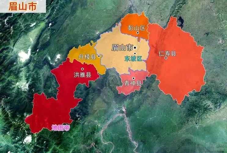 四川眉山这个区3个大文豪,韩国泡菜都要从这里进口