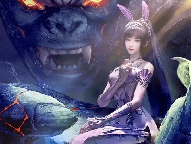 原创斗罗大陆角色打破次元壁束发瘦脸后的马红俊无比帅气小舞与柔骨兔