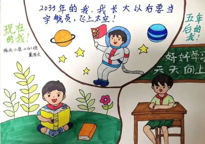 童心同愿┆追梦想立志向队员作品展示