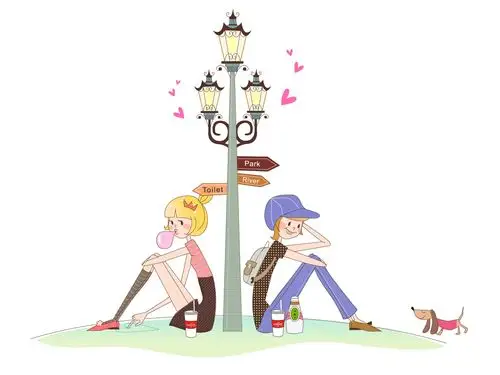 时尚女孩日常生活