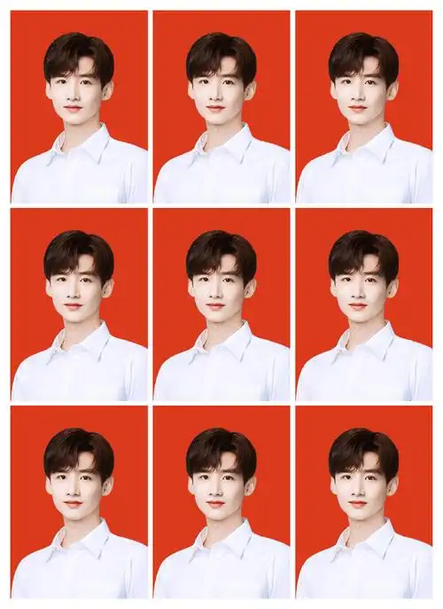 阿道夫品牌首位代言人#bjt#白敬亭邢克垒#好正的证件照没加水印92