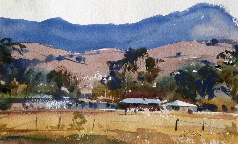 世界顶级水彩大师大卫泰勒最新作品