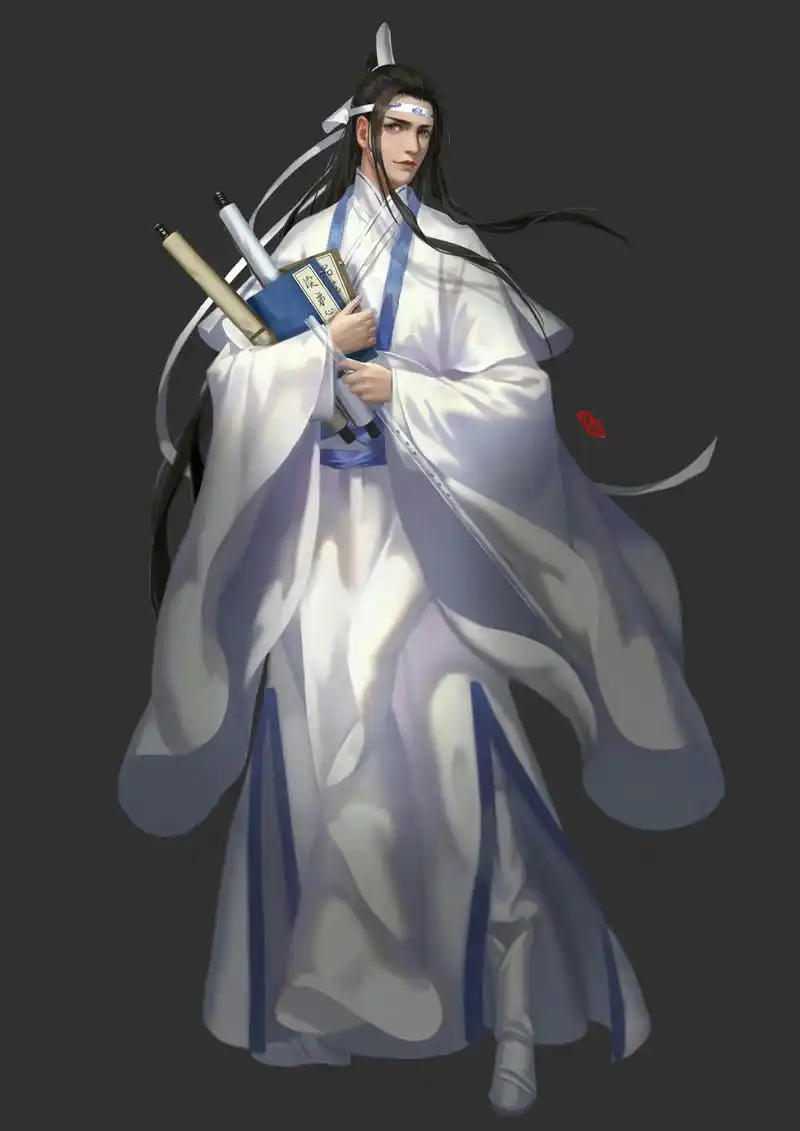 《魔道祖师》光影交错的全身图,师姐温柔可亲,宋岚气质出众!