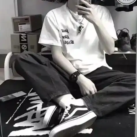 男生头像冷酷帅气侧脸头像