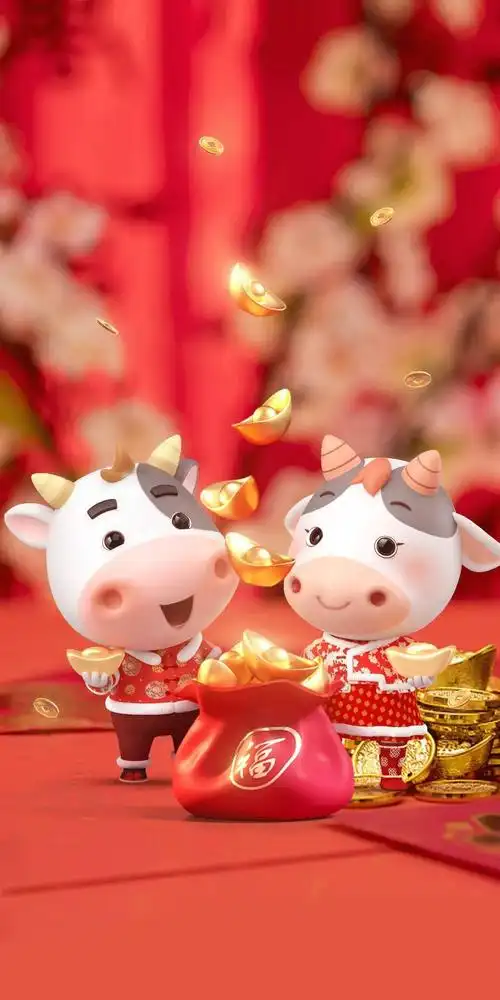 188张牛年壁纸,承包你一整年的好运!