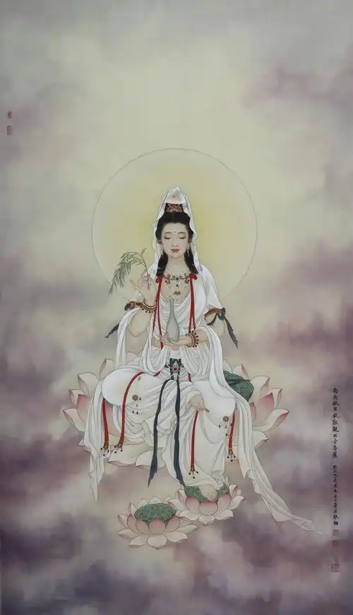 赵永夫 白衣观音