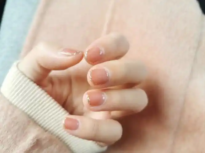 海底捞短指甲美甲