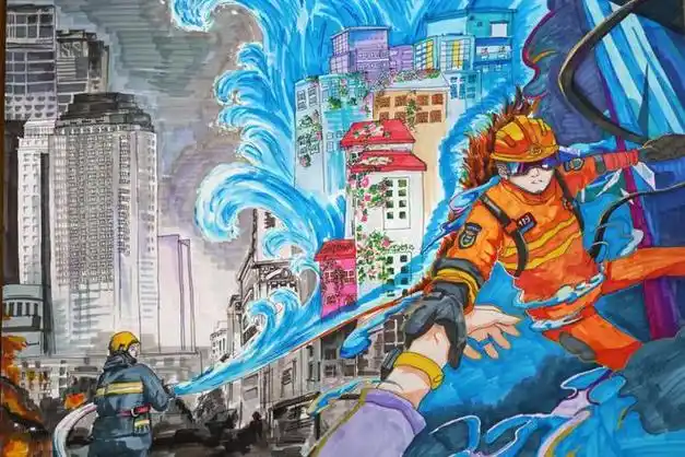 第四届全市少年儿童消防安全主题绘画比赛结果公布!