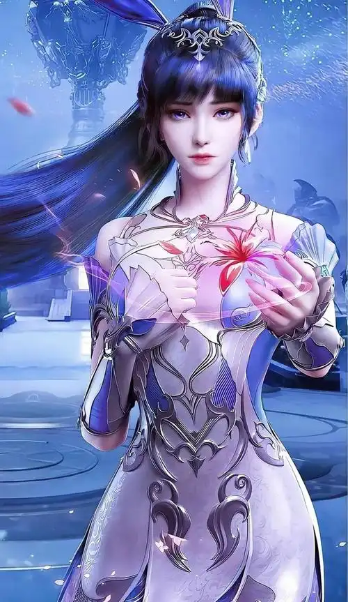 斗罗大陆小舞稀有图片高清全身照裙摆飞起