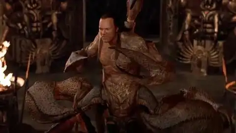 木乃伊2:魔蝎大帝一出场,木乃伊立马下跪称仆