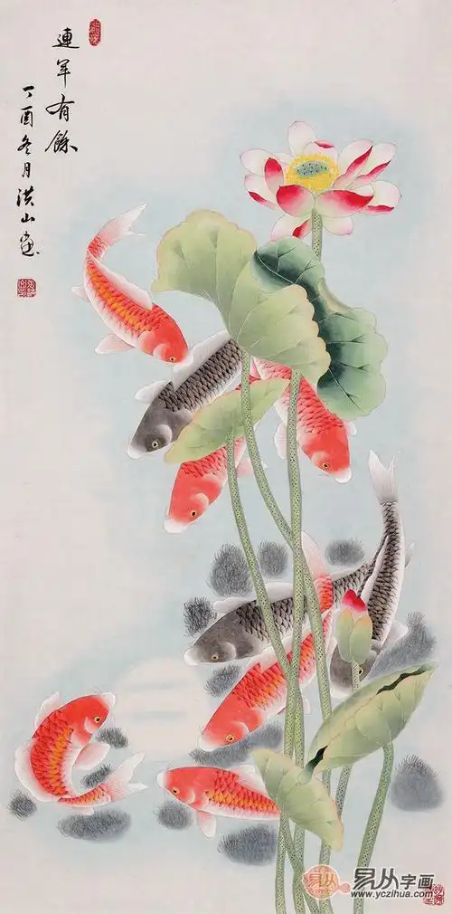 一进门看见什么画好,开门见喜吉祥花鸟画分享