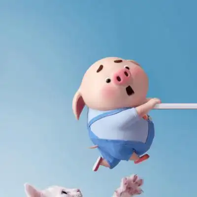 猪小屁头像高清图片大全 2020超萌猪小屁微信头像