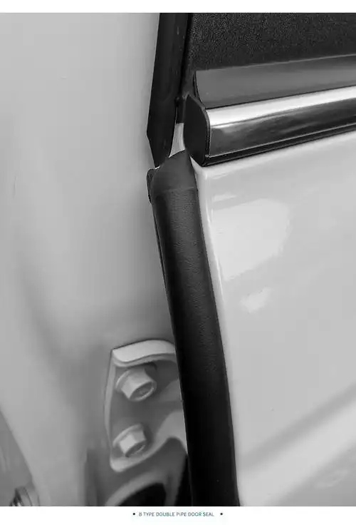 旁恩汽车b柱密封条车门a柱隔音条bc柱通用型门缝防尘降噪改装静音胶条