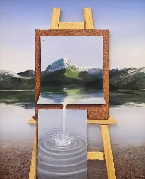 超现实主义的画中画,让人脑洞大开