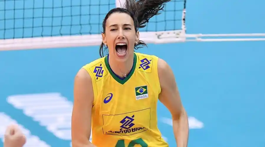 排球明星巴西女排一代名将谢拉排球生涯精彩集锦fivb67