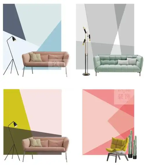 七招搞定一面完美的拼色墙