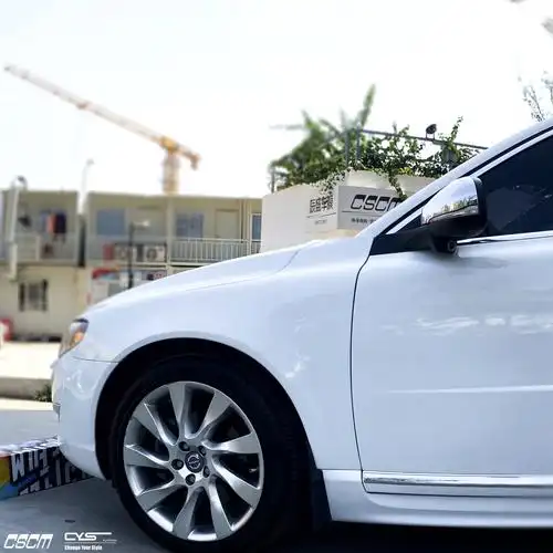 cys车衣裳改色|沃尔沃s80 l 亮白g200