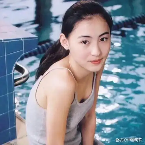 很有幸遇见过张柏芝巅峰颜值!