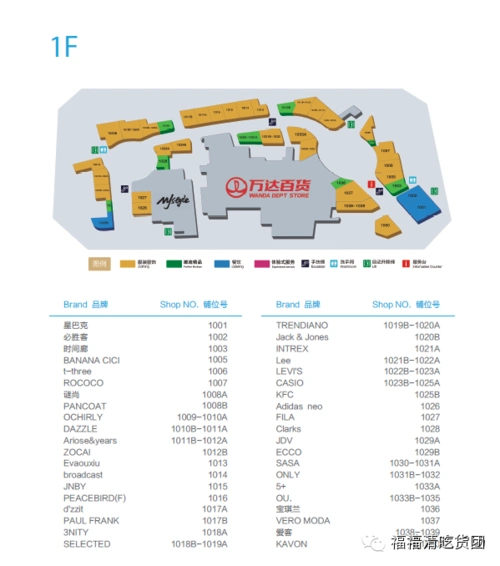 福清万达广场所有商铺实拍图各楼层详细分布图已分享收藏