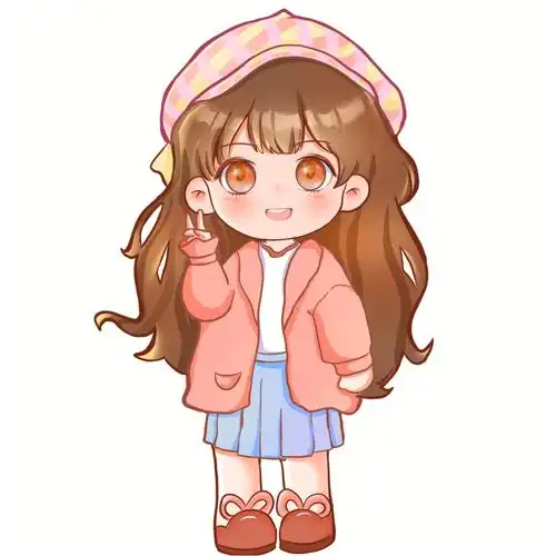 q版全身线稿过程