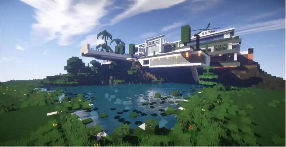 我的世界房子设计图(我的世界房子教程小别墅)