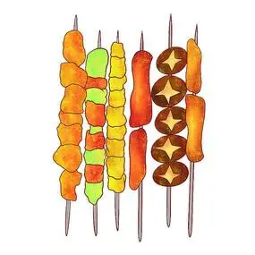 诱人的美味烧烤素材22张