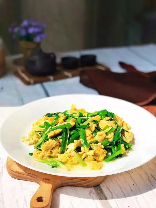 韭菜炒鸡蛋做法