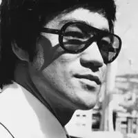 李小龙黑白头像