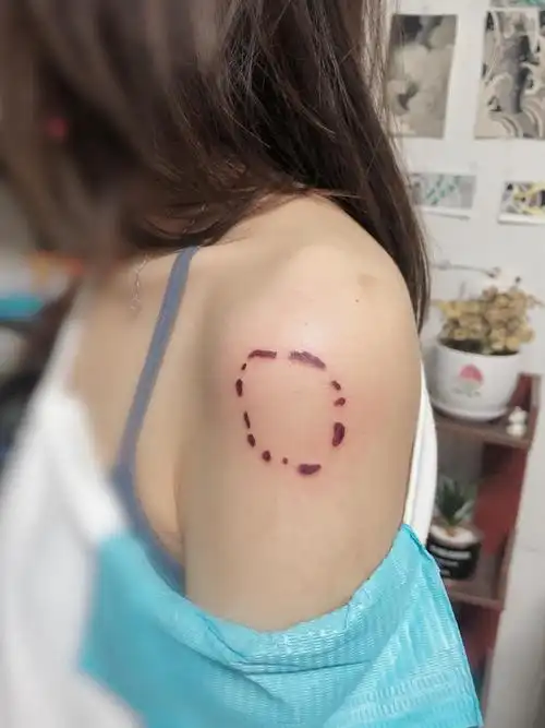 牙印_纹身图案手稿图片_杜海振的纹身作品集