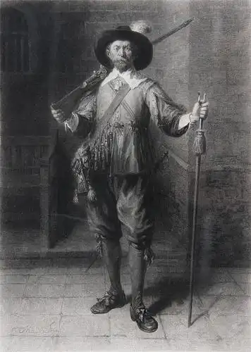 欧洲18-19世纪原拓铜版画