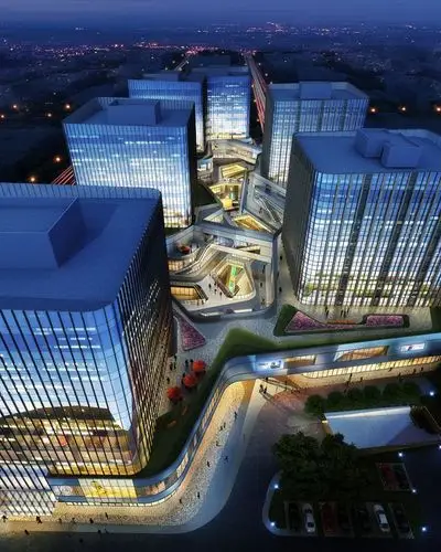 北大新媒体产业园商业综合体 高清意向图 景观前线 访问www.inla.