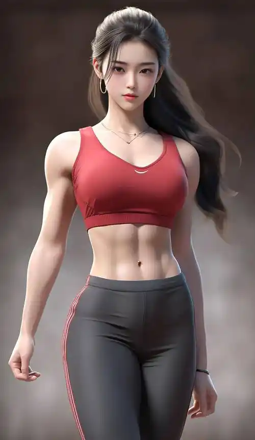 今天你健身了吗,你的坚持终将美好_仙女_皮肤_身材