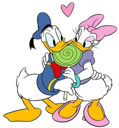 唐老鸭黛丝截图