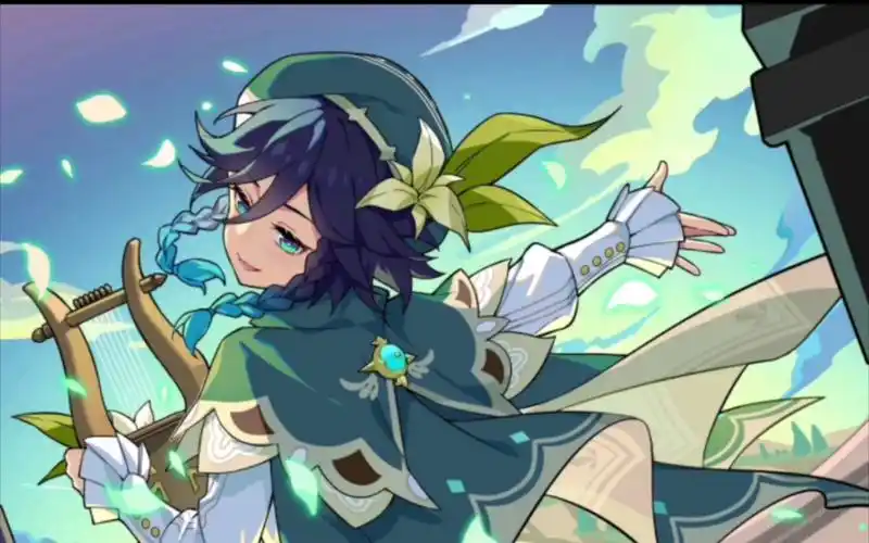 【巴巴托斯】新年快乐呦～祝福大家从今年开始,风神大人会陪着你过完